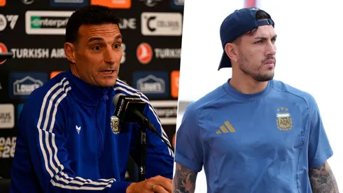 Scaloni habló sobre Paredes.