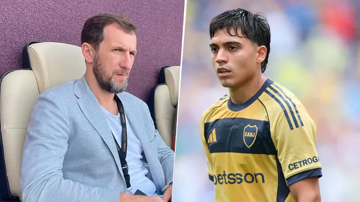 La postura de Arruabarrena con Zeballos en Boca.