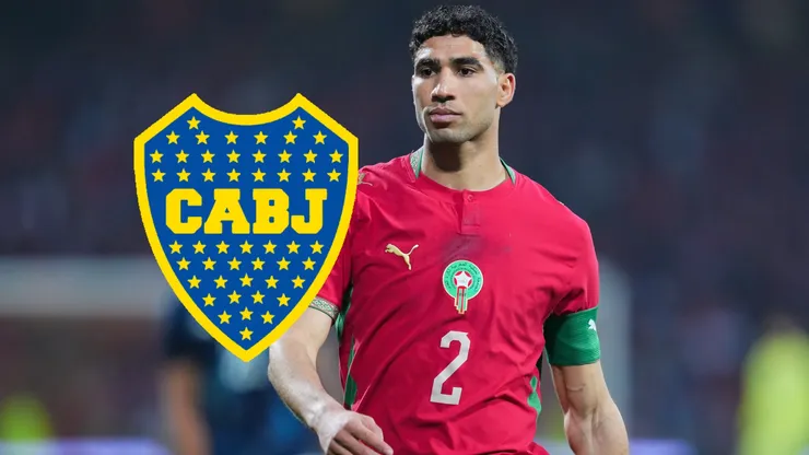 Hakimi tuvo a Balerdi como compañero en Dortmund.
