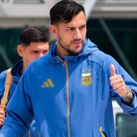 Así está Paredes a 3 días del debut de la Selección Argentina