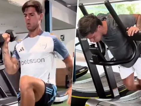 ¿Pelea el puesto? El entrenamiento de Marco Pellegrino antes de volver a Boca