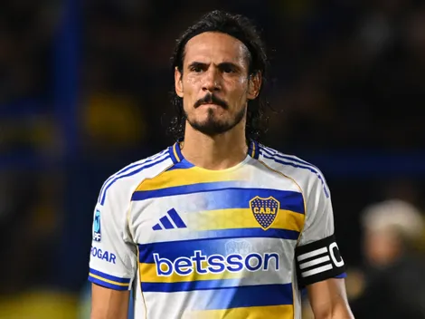 La reacción de Cavani cuando le avisaron que Arruabarrena no lo tendrá en cuenta en Boca