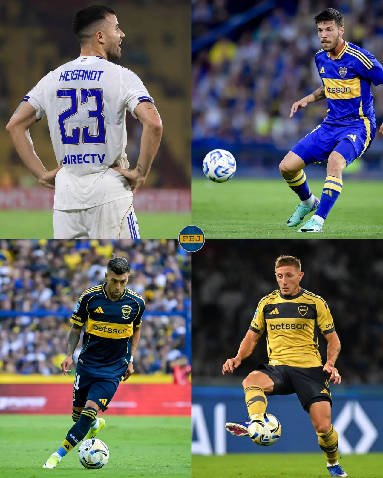 Los jugadores que ya no serán tenidos en cuenta en Boca. Foto: Getty.