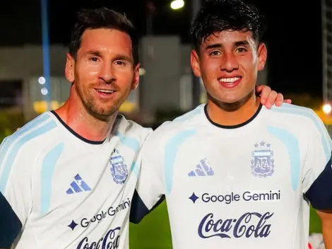 Aranda habló tras su paso por la Selección: "Lo disfruté mucho"