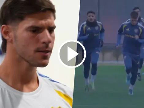 Boca se entrenó con la ropa nueva de la próxima temporada: los detalles