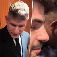 Le pidió una foto a Martín Palermo y no sabía quién era: tuvo que googlearlo en frente suyo