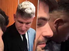 Le pidió una foto a Martín Palermo y no sabía quién era: tuvo que googlearlo en frente suyo