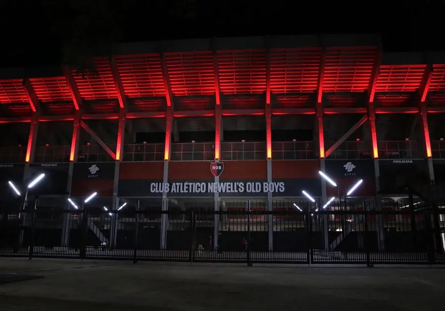 La cancha de Newell’s, posible sede para el partido de Boca vs. Sarmiento.