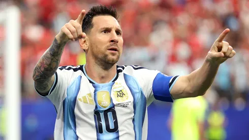 Messi le dio el triunfo a Argentina otra vez.