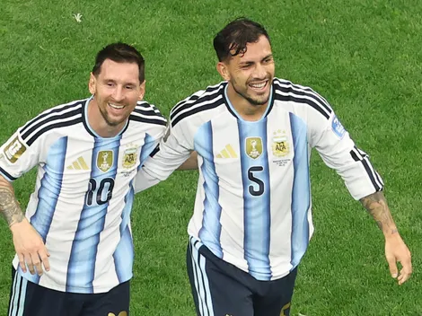 El partido de Paredes ante Austria: clave en el segundo de Messi, toques y una amarilla