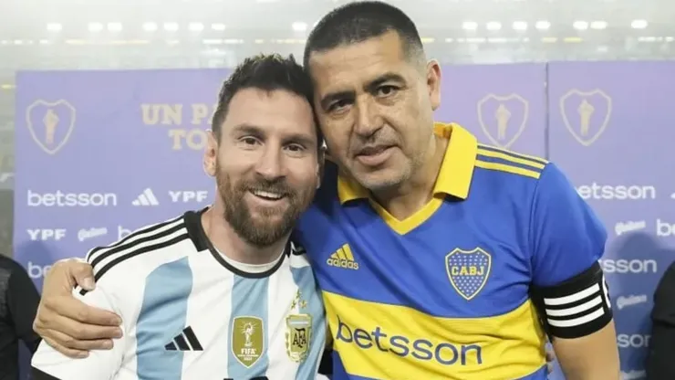 Lionel Messi y Juan Román Riquelme cumplen el 24 de junio.