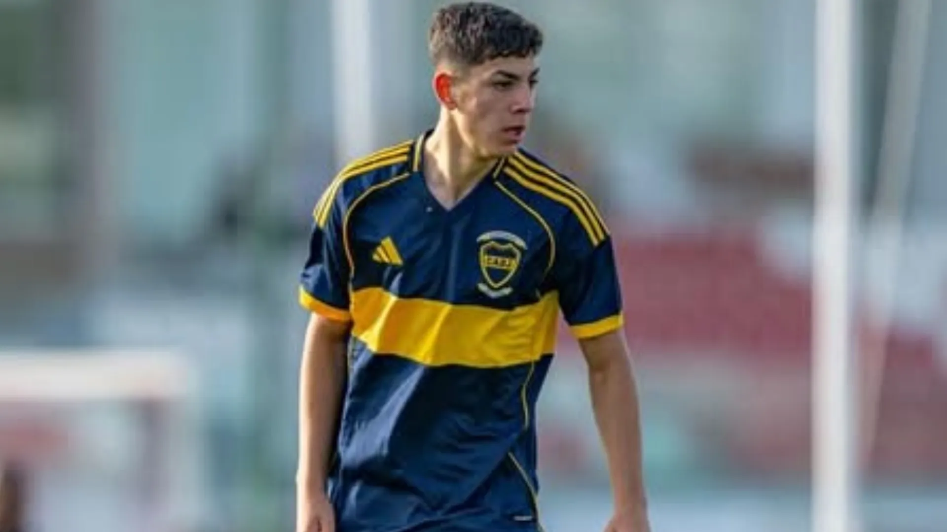 Franco Pérez juega de enganche en la Reserva de Boca. (Instagram)