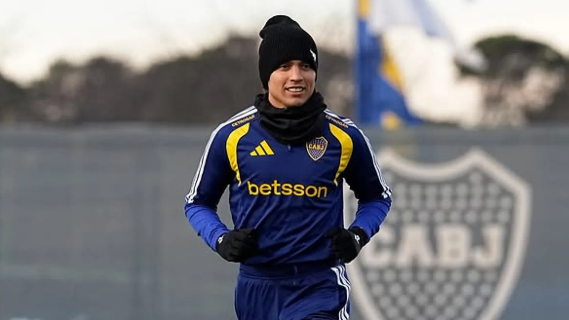 Zeballos, con chances de quedar colgado en Boca. (Javier García Martino)