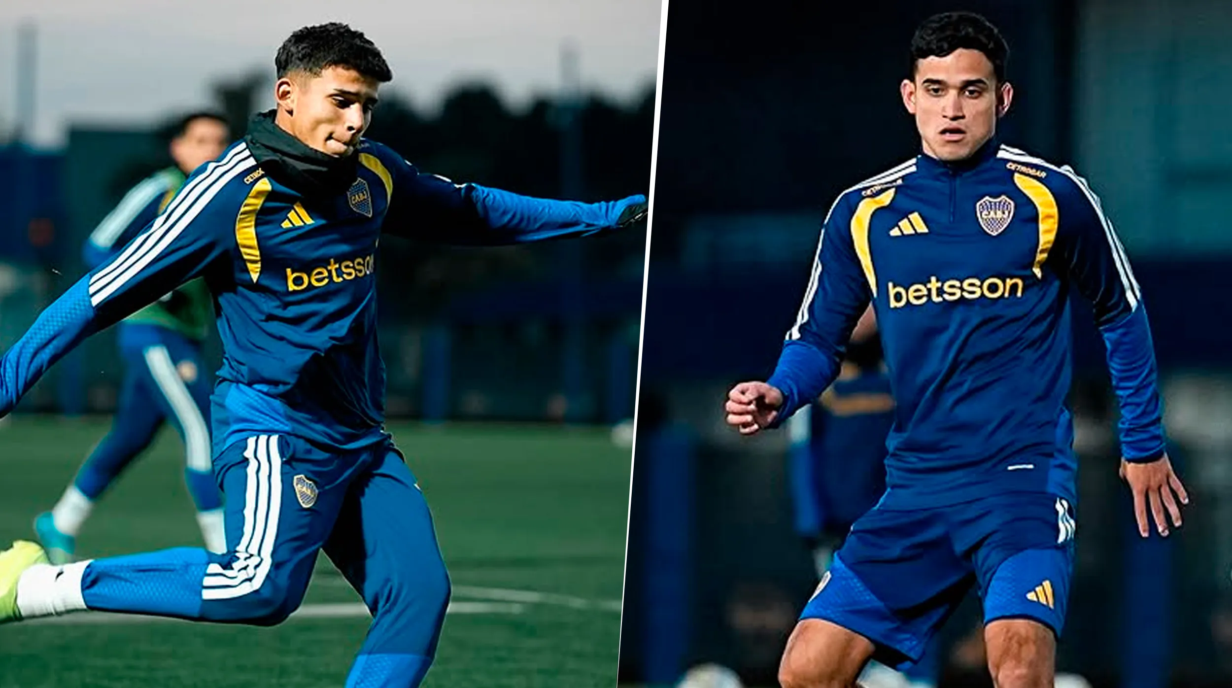 Flores y Gorosito maravillaron a Arruabarrena. (Boca Oficial)
