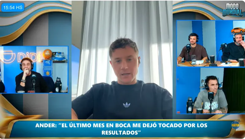 Ander Herrera pasó por Modo Mundial, el stream de Planeta Boca Juniors.