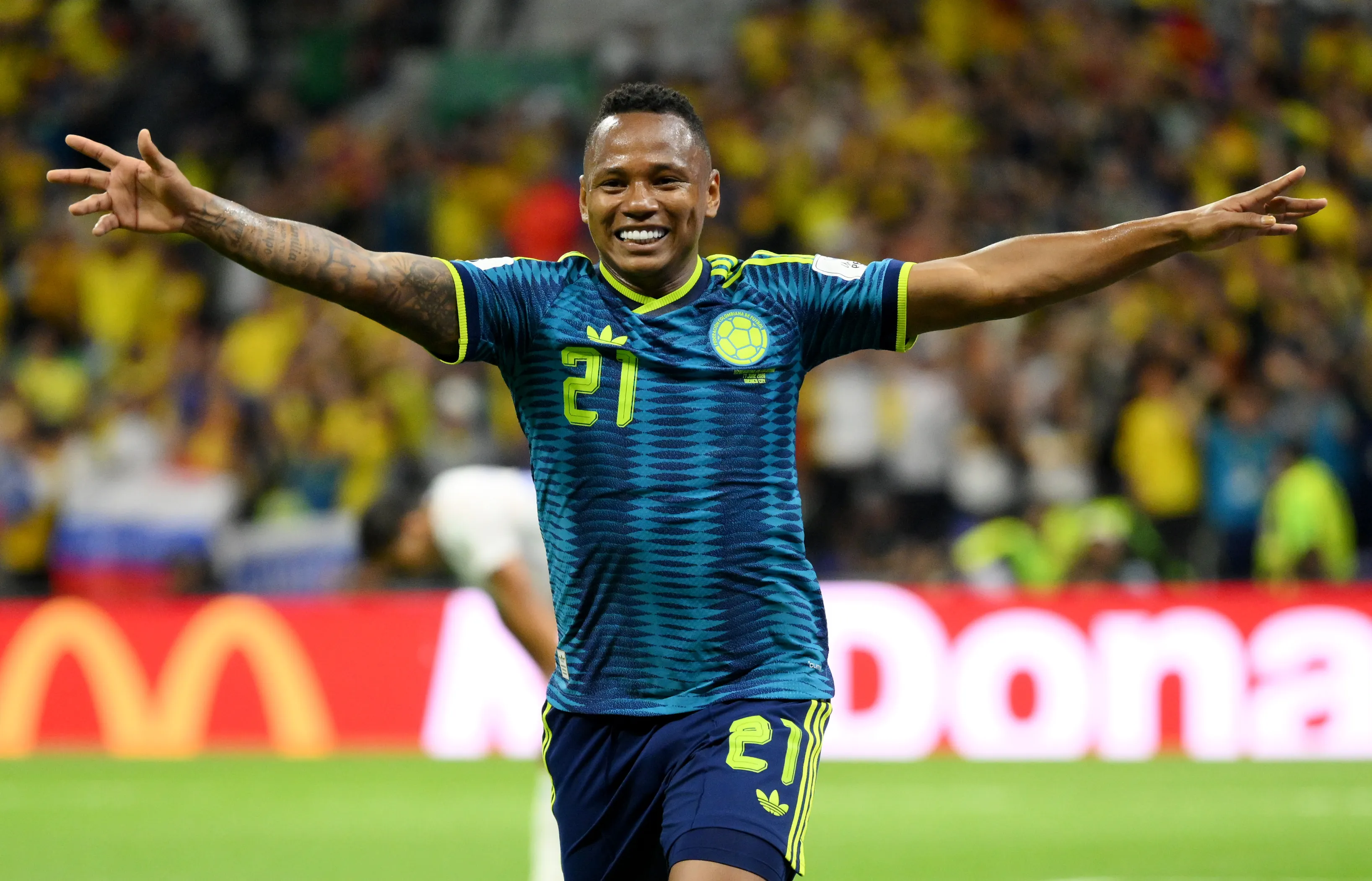 Campaz, apuntado por Boca. (Getty Images)