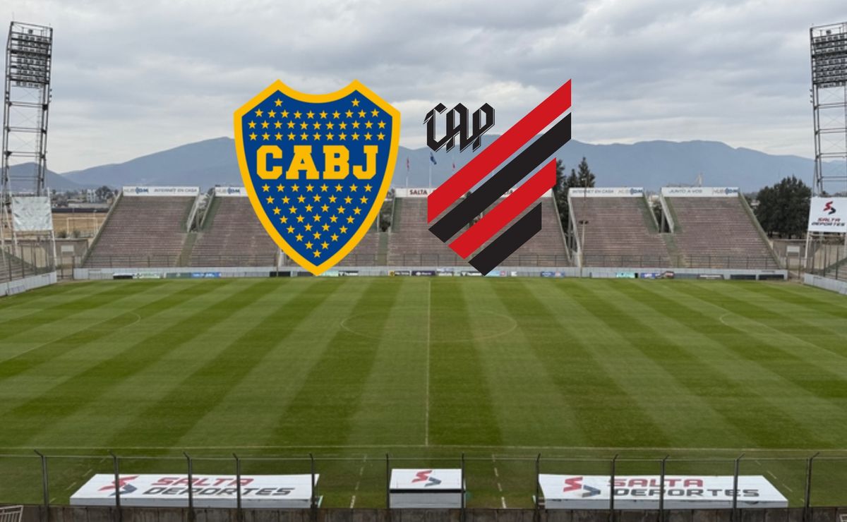 Boca juega amistoso ante Athletico Paranaense en Salta antes de la competencia