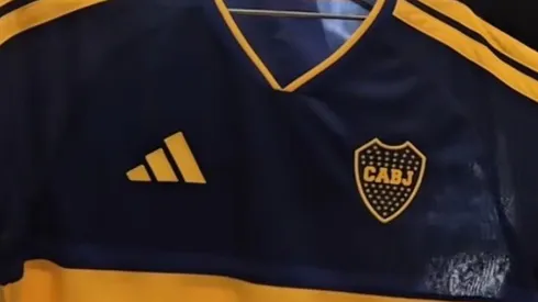 La nueva camiseta de Boca que se vende en Miami.