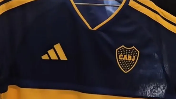 La nueva camiseta de Boca que se vende en Miami.