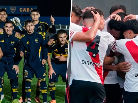 Boca vs. River, por la semifinal del Torneo Proyección 2026: seguí el minuto a minuto