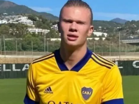 Los memes de los hinchas de Boca por la actuación de Haaland contra Brasil: "Es bostero"