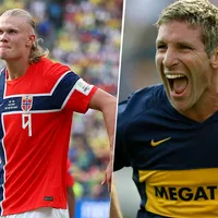 ¿Son parecidos? La comparación entre los goles de Haaland en el Mundial con los que hacía Palermo