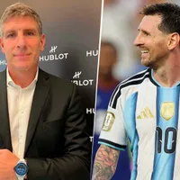 Martín Palermo, conmovido por su encuentro con Messi: "Estaba como mi nene"