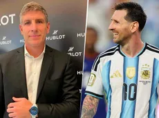 Martín Palermo, conmovido por su encuentro con Messi: "Estaba como mi nene"