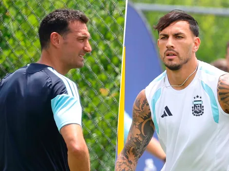 Scaloni dio a entender qué rol pretende para Paredes y aclaró: "Vino lesionado"