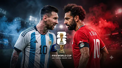 Argentina vs. Egipto, por el Mundial 2026.