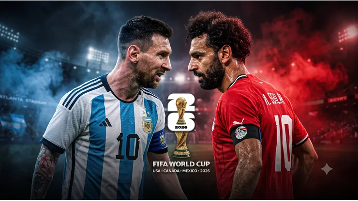 Argentina vs. Egipto, por el Mundial 2026.