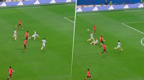 El tremendo quite de Paredes en la Selección Argentina.