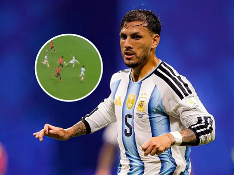 Paredes habló de su espectacular quite que salvó a Argentina: "Nunca dejé de confiar"