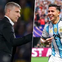 Por qué Martín Palermo fue tendencia tras el gol de Enzo Fernández a Egipto: "Igual"