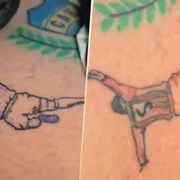 Un hincha de Boca se tatuó el quite de Paredes ante Egipto