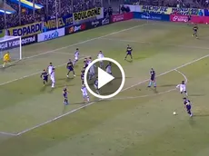 De afuera del área: el golazo de Blanco para abrir Boca vs. Paranaense