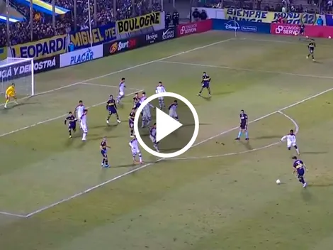De afuera del área: el golazo de Blanco para abrir Boca vs. Paranaense