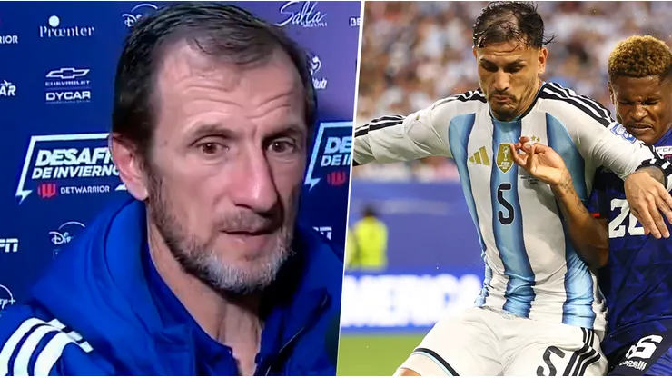 El Vasco habló de Paredes y el Mundial.