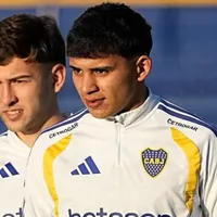 La divertida frase de Flores sobre la dura patada que recibió en el amistoso de Boca