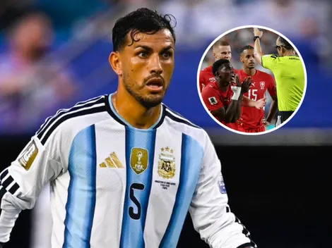 Qué dijo Paredes de la roja a Embolo: "Las reglas son las reglas"