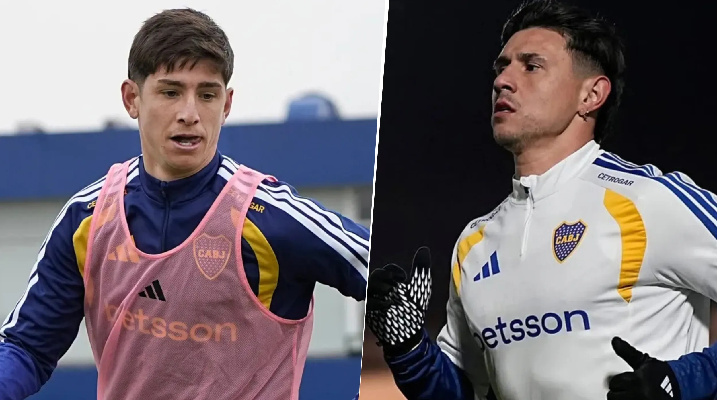 Belmonte y Bareiro, lesionados y descartados vs. Sarmiento. (Boca Oficial)