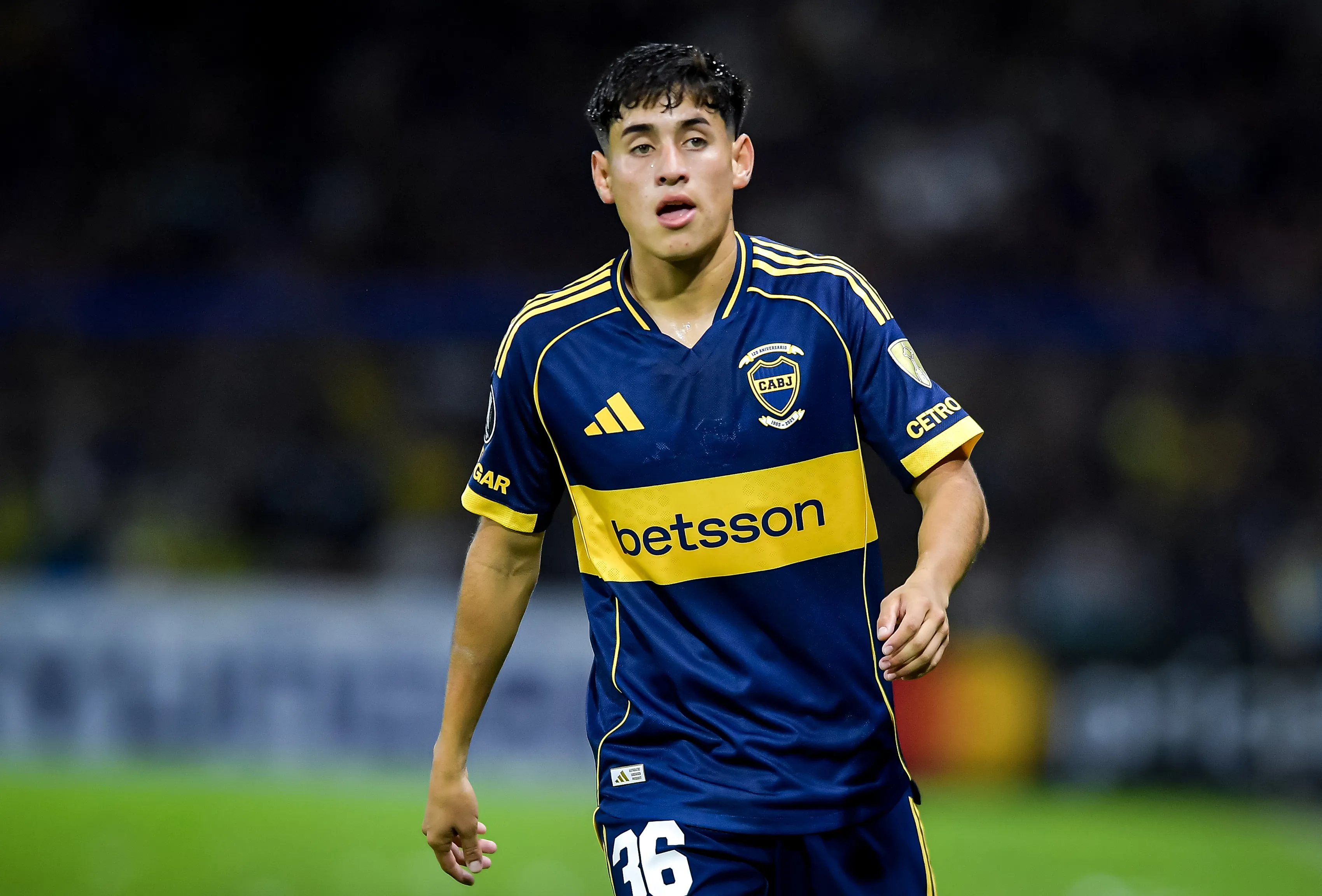Aranda, el principal candidato a llevar la 10 en Boca. (Getty Images)