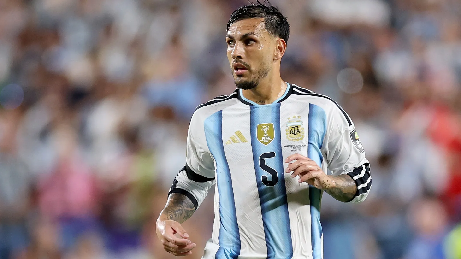 Paredes volverá a ser titular en Argentina vs. Inglaterra. (Getty)