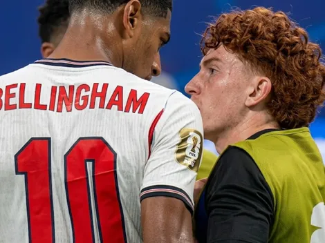 No se vio en TV: el gesto del Colo Barco que hizo enojar a Bellingham
