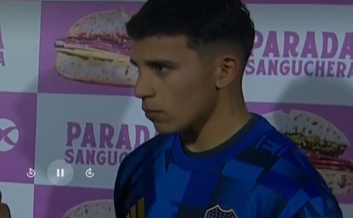 Leonel Flores debutó goleador con Boca y agradeció la confianza de Arruabarrena