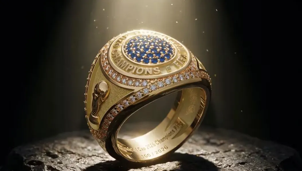 El anillo del Mundial 2026. (FIFA)