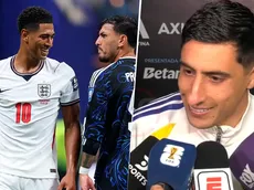 La respuesta de Merentiel sobre el partido de Paredes con Inglaterra: "Le pego una patada"