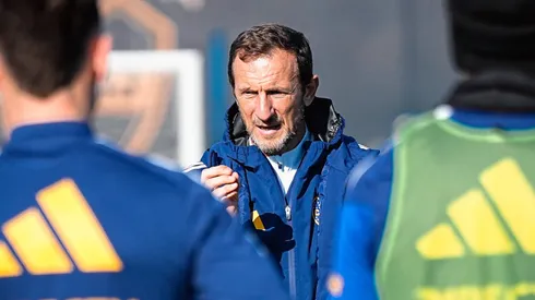 La formación que puso Arruabarrena en el amistoso con Ferro.