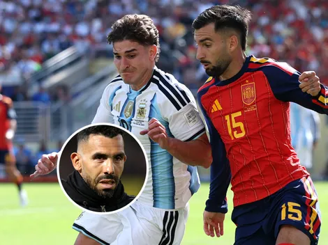 Carlos Tevez y la clave que marcó la final entre Argentina y España: "Eso lo pagamos"