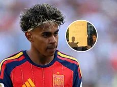 Lamine Yamal y una gastada a Paredes en los festejos de España: "Velada vs. Gavi"